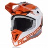 Casca moto Acerbis Linear portocaliu/alb